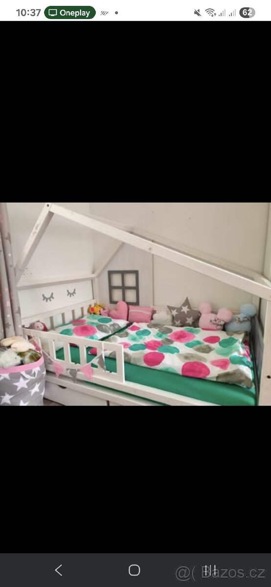 Domečková postel 120x200 - 2