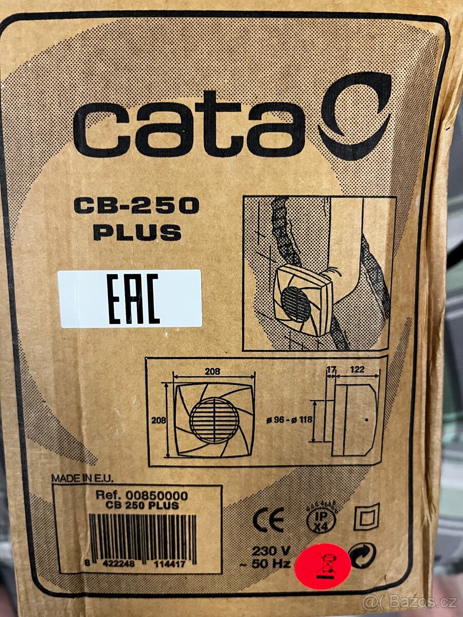 Ventilátor Cata CB-250 PLUS - 2