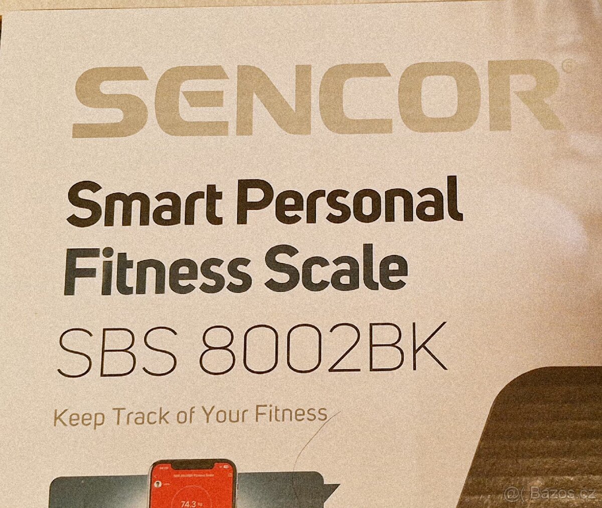 Chytrá osobní fitness váha SBS 8002BK NOVÁ - 2