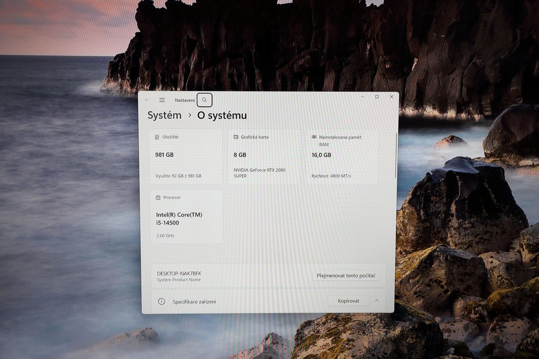 Herní PC i5-14500 1TB 16GB RTX 2080 Super - 2