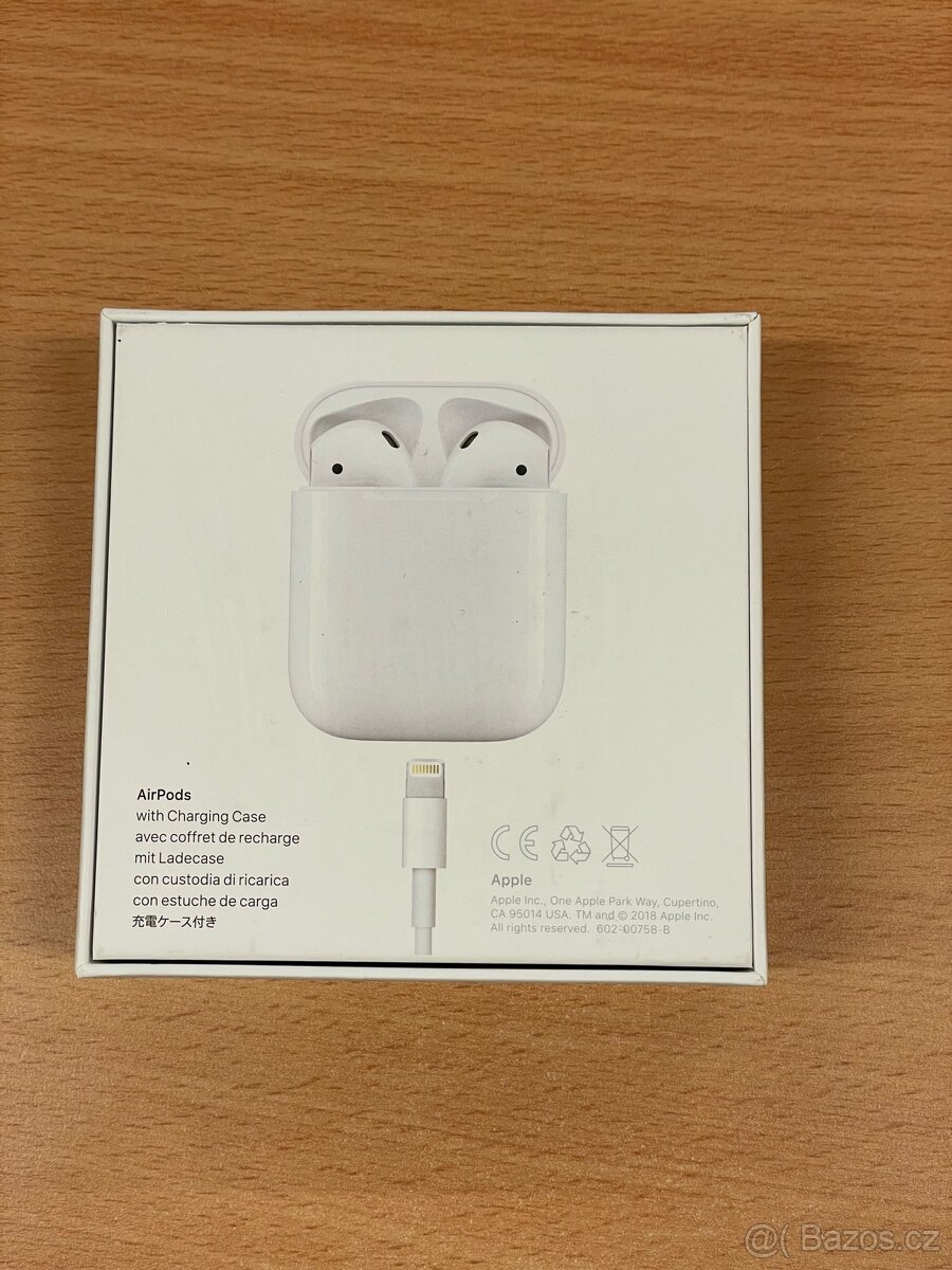 originální krabička k AirPods 1 - 2