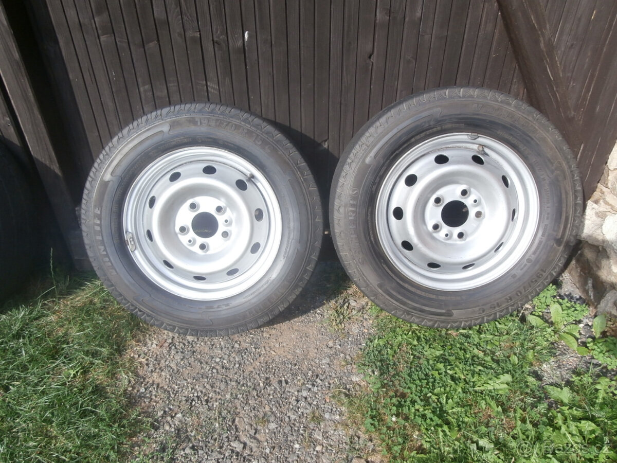 Letni kola fiat ducato 195/70 R15C - 2