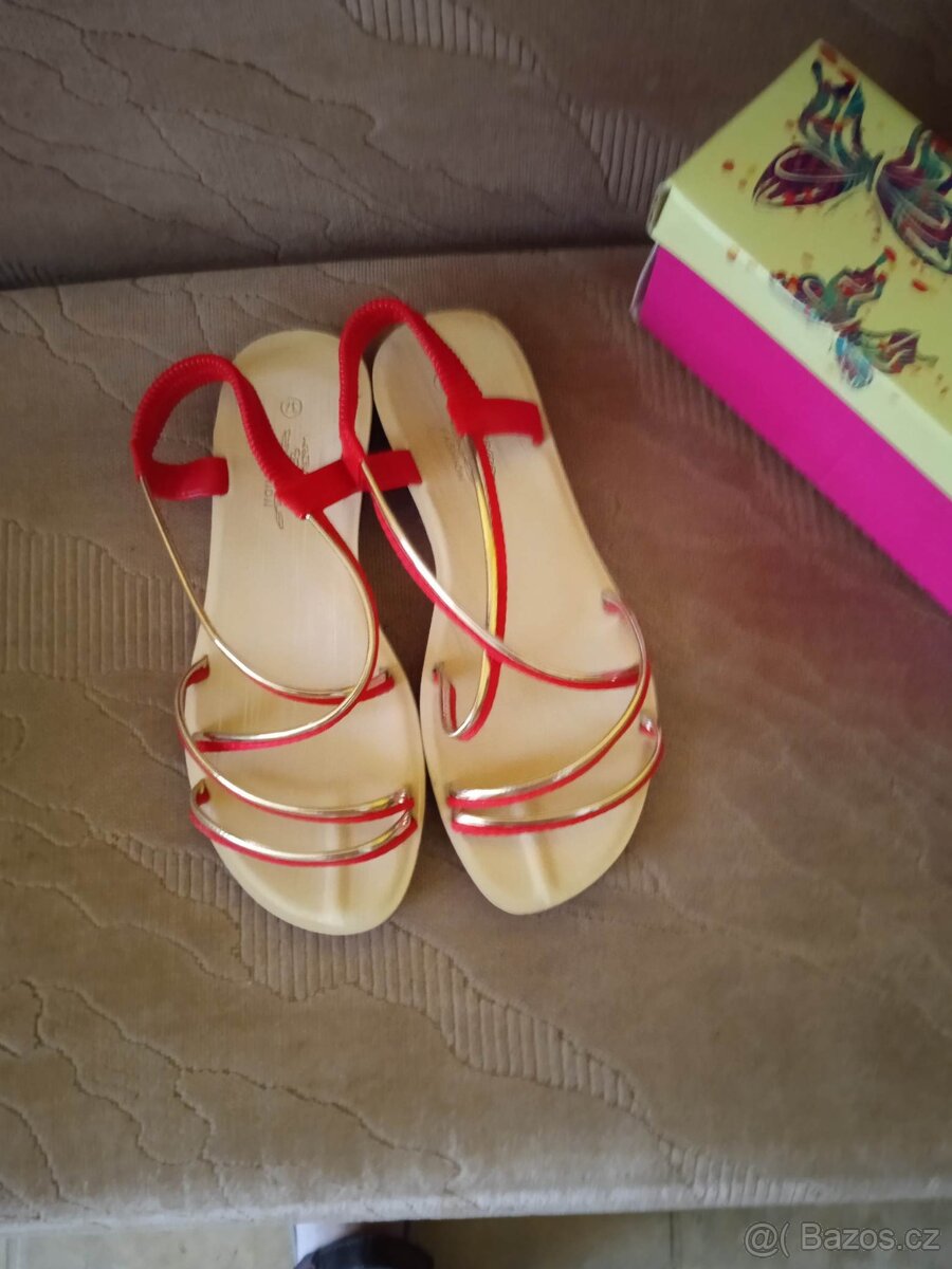 Dámské letní páskové boty - 2