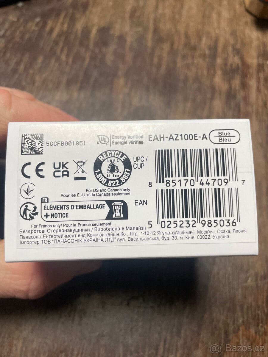 NOVÁ nerozbalená originální sluchátka TECHNICS AZ 100 - 2