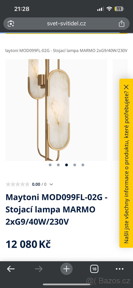 Stojací lampa Maytoni - 2