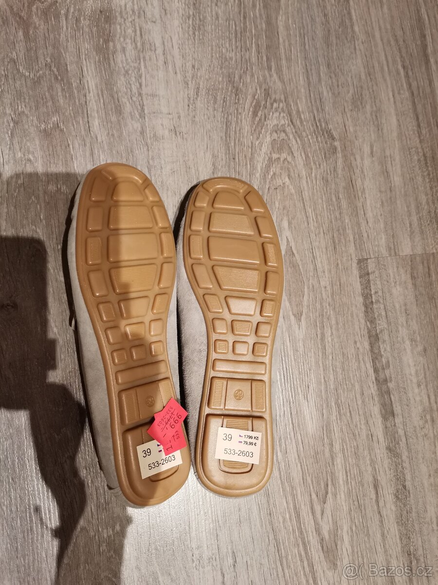 Kožené baleriny - 2