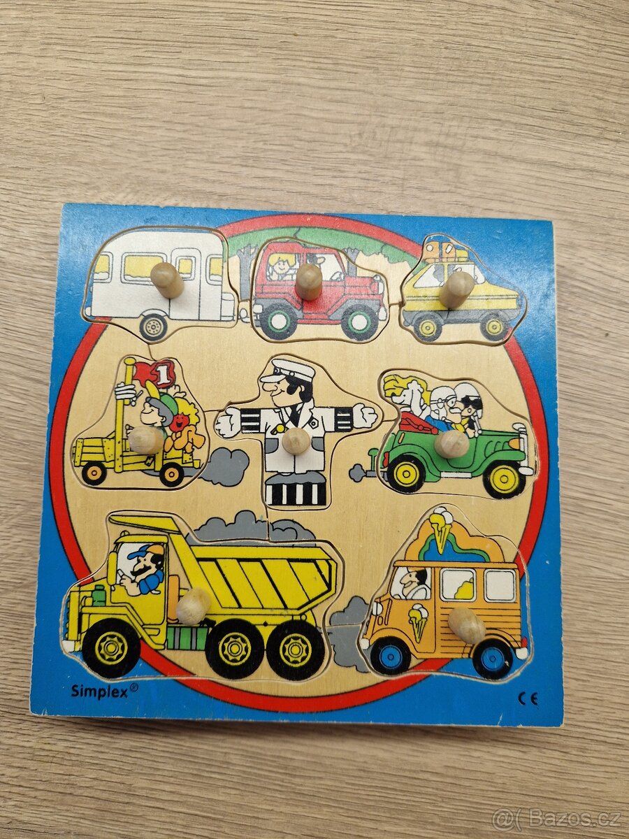 dřevěné puzzle - 2