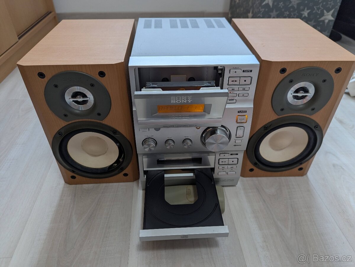 Sony CMT-CP100 stereo systém – vše funkční - 2