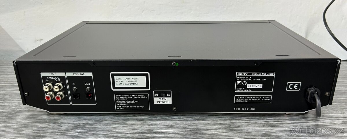 Sony MDS-JE500 - 2
