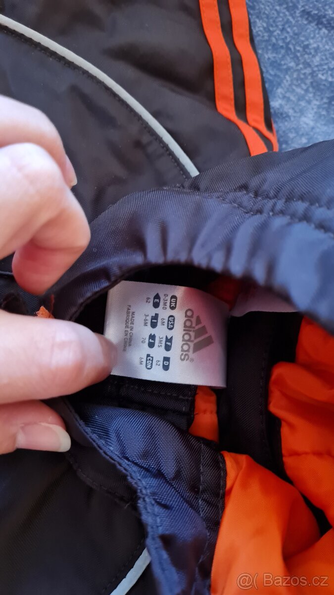 Bunda Adidas 0-3 m - nová - 2