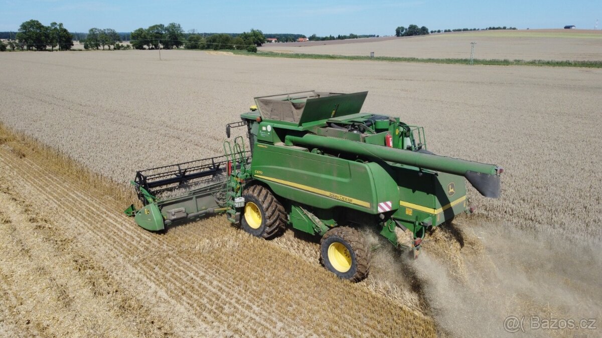 Kombajn JD C670 - 2