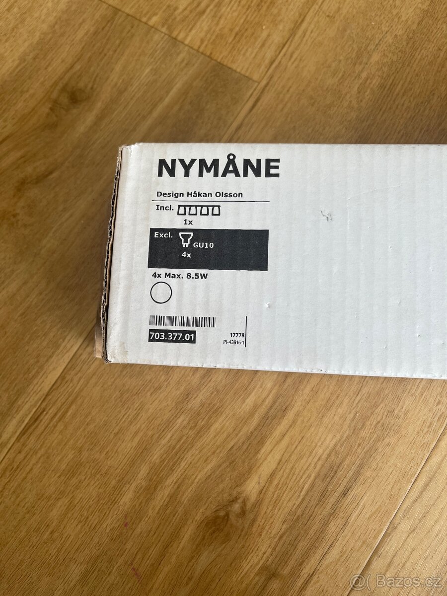 Stropní bodová 4 světla IKEA - 2