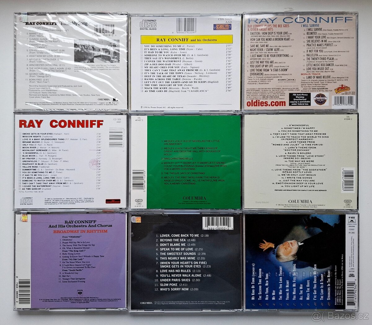Prodám diskografii Raye Conniffa na CD - 2