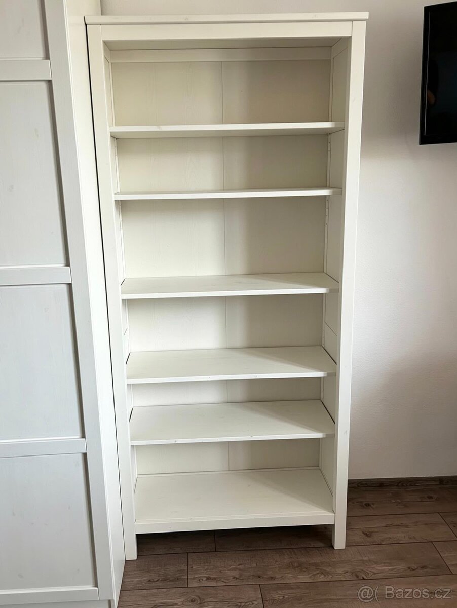 Knihovna IKEA Hemnes bílá - 2