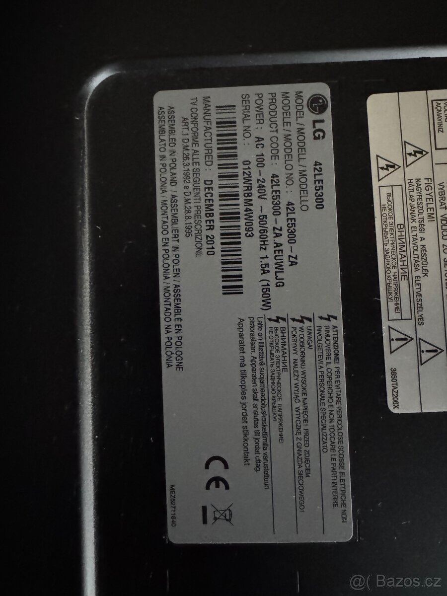 TV LG 42LE5300 - 2