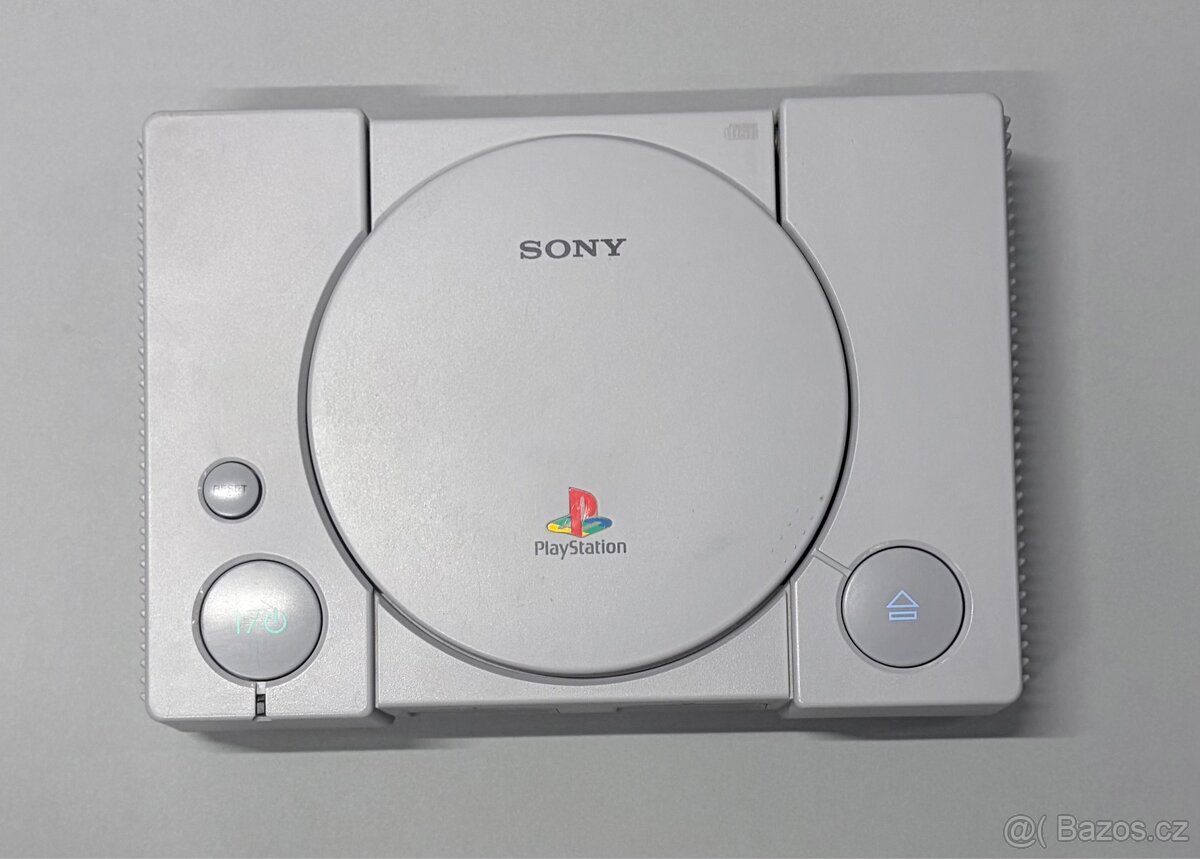 - Playstation1 Sony Scph-5502 konzole s příslušenstvím - - 2