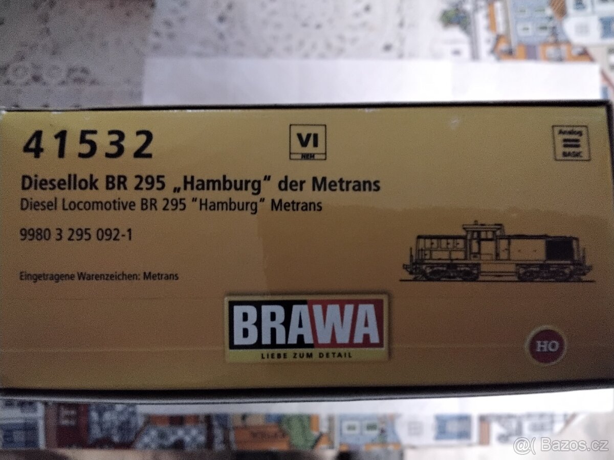 H0 lok BR 295 Brawa Hamburg - 2