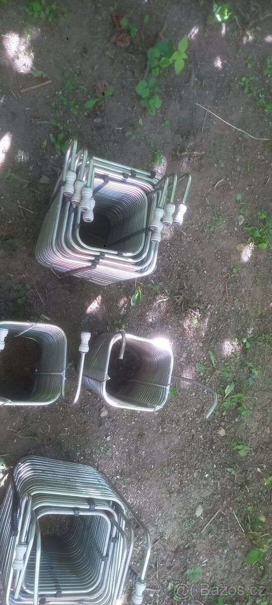 Chladící smyčky ,šneky antikorove - 2