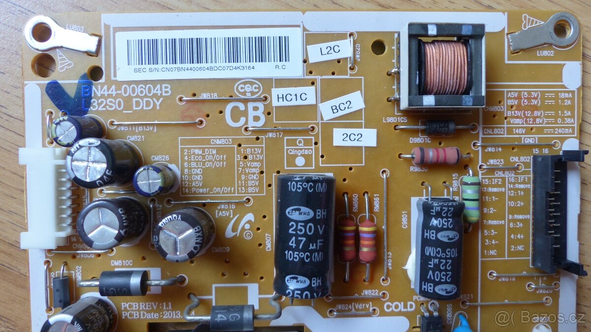 TV díly - UE32F4500AW - 2