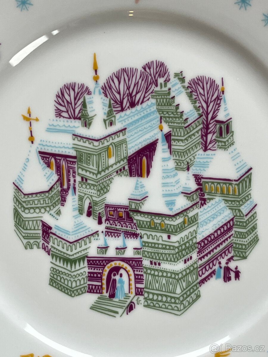 Vánoční talíř 24.5 cm, Heinrich Villeroy&Boch - 2