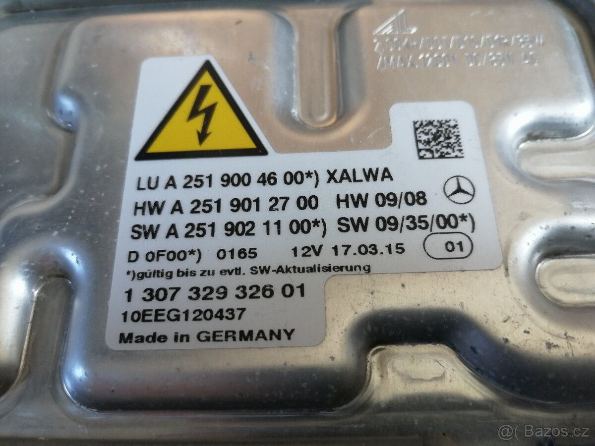 Řídící jednotka xenonu Mercedes A2519004600 - 2