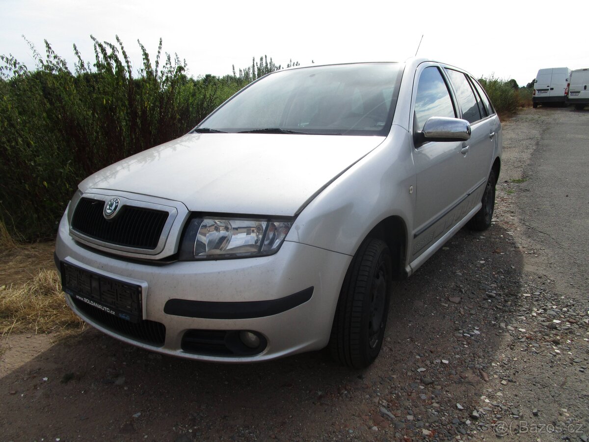 Škoda Fabia I kombi 1.4 16V 55kW BKY 2005 facelift - 2