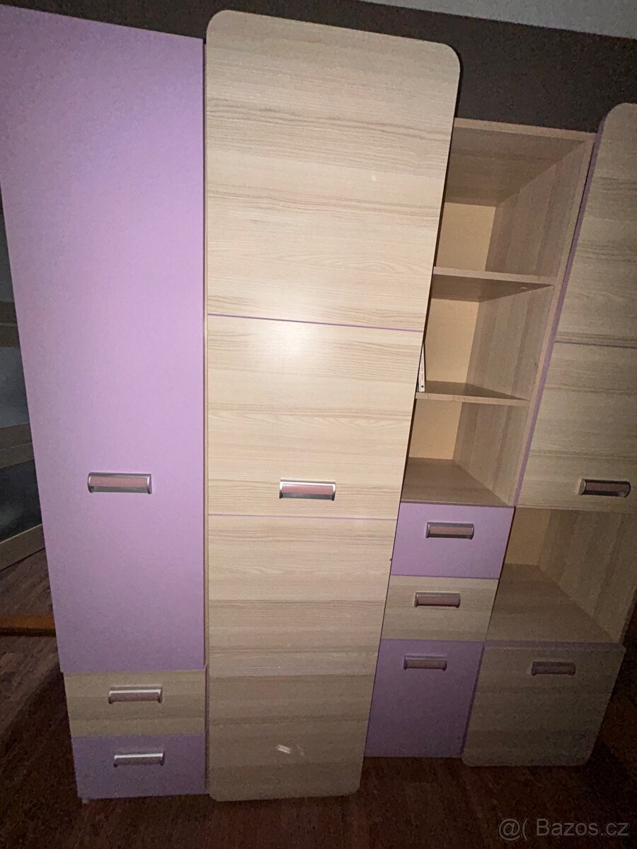 Dívčí skříň set 2 kusů - 2