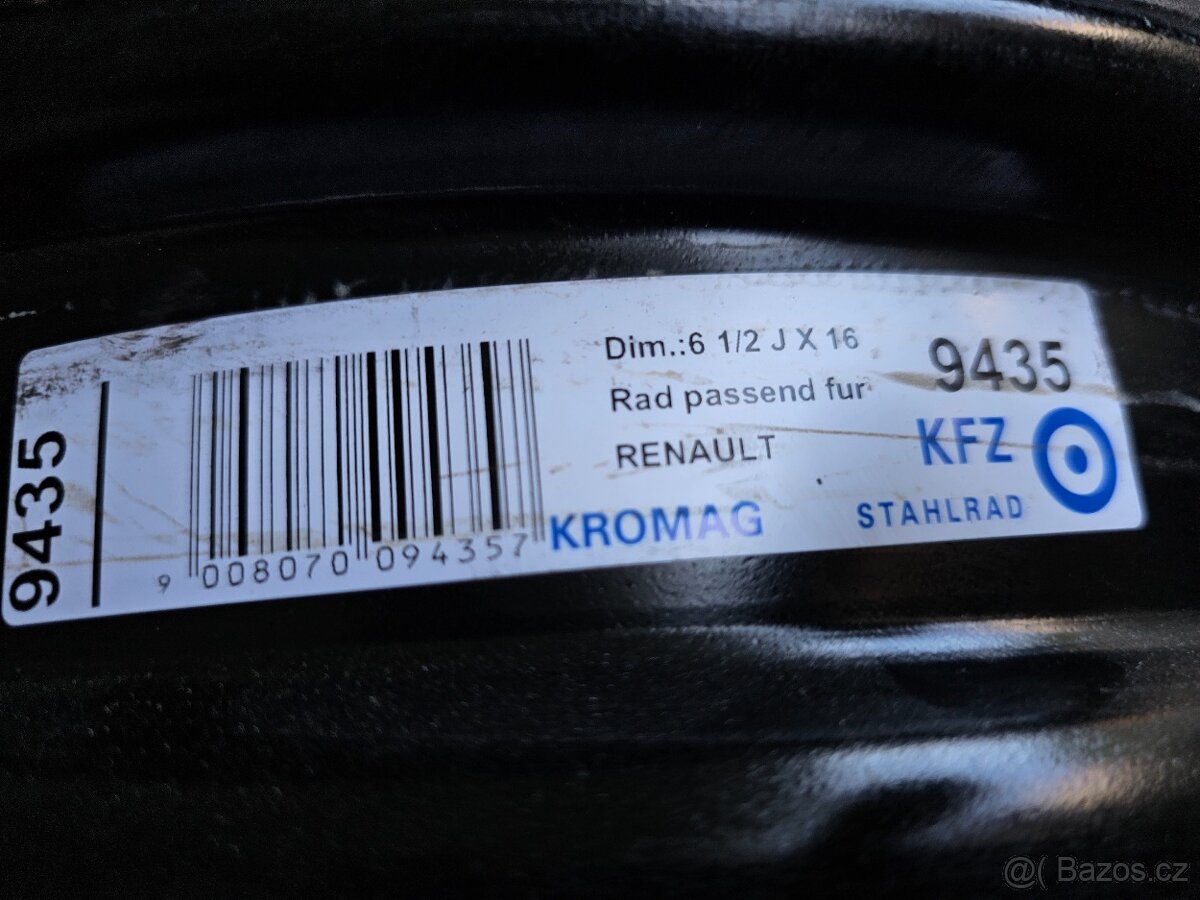 Kola disky Renault Laguna Espace R16 5x108 - 2