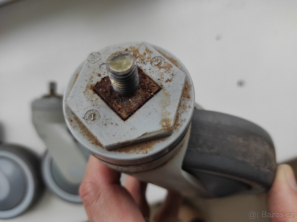 plastová použitá kolečka TENTE - s brzdou i bez brzdy - 2