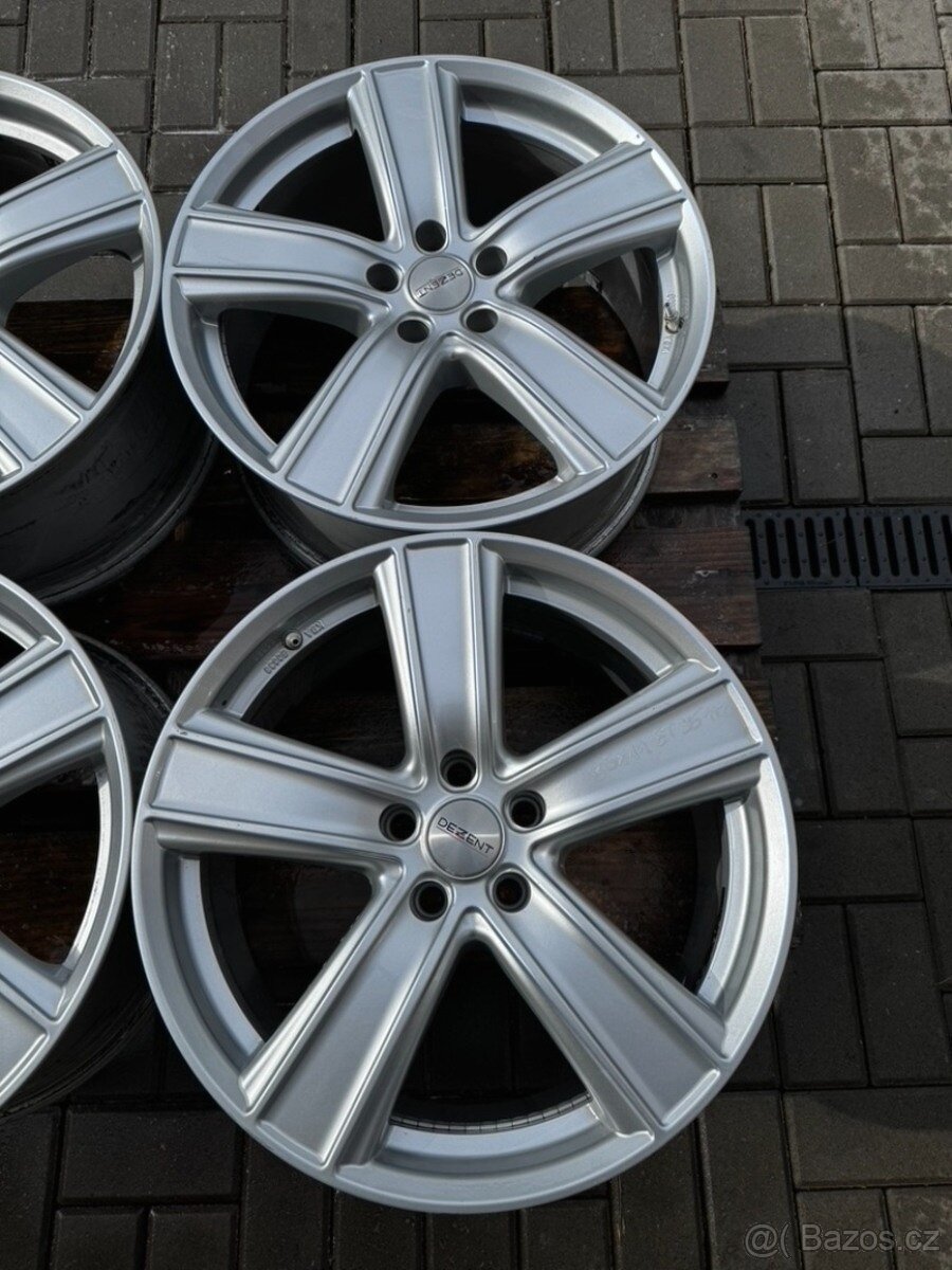 Alu kola, disky r19 5x112 Dezent - Silver - 2