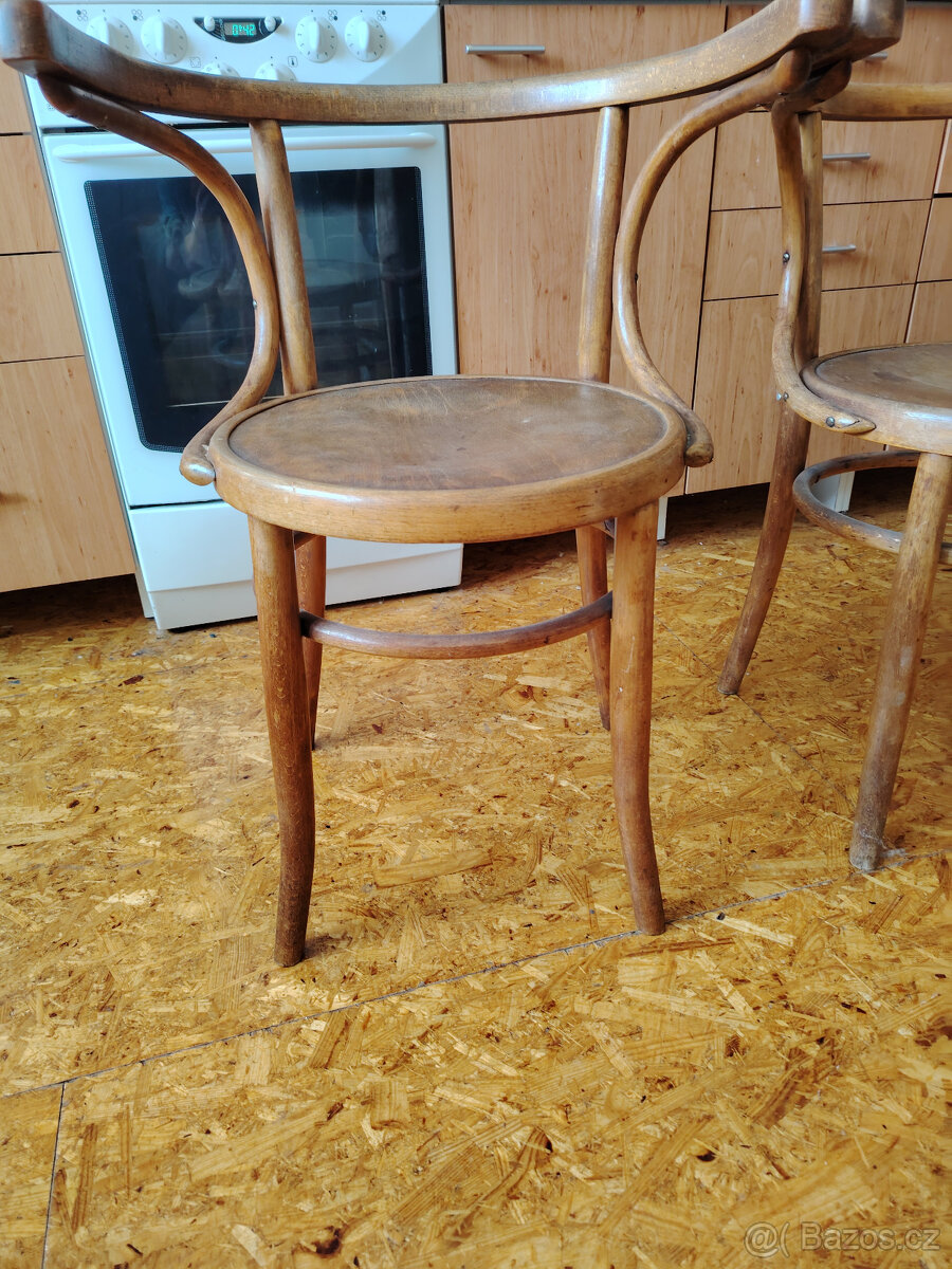Polokřesla Thonet, 2 ks - 2