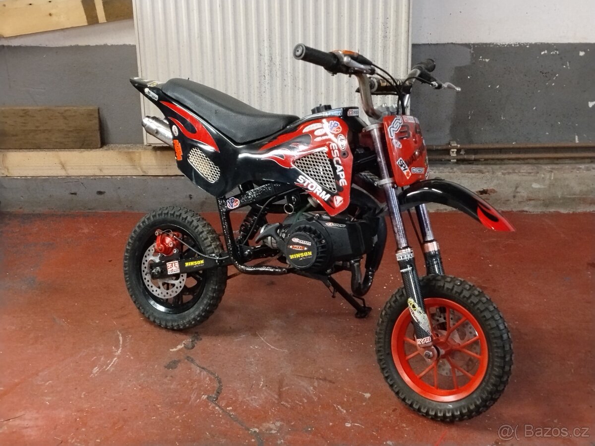 Prodám upravený minicross Nitro 50 - 2