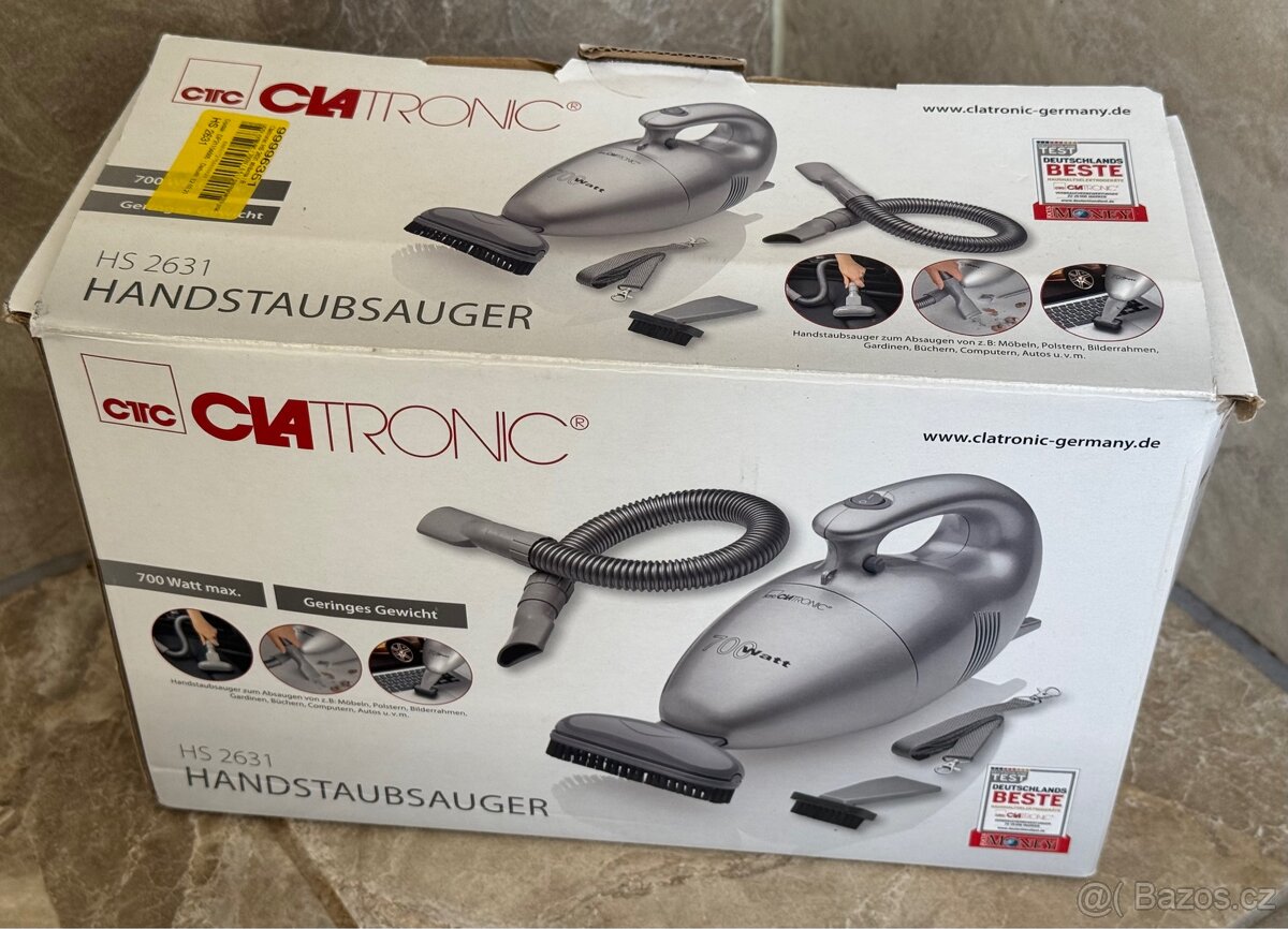 Ruční vysavač Clatronic HS 2631 - 2
