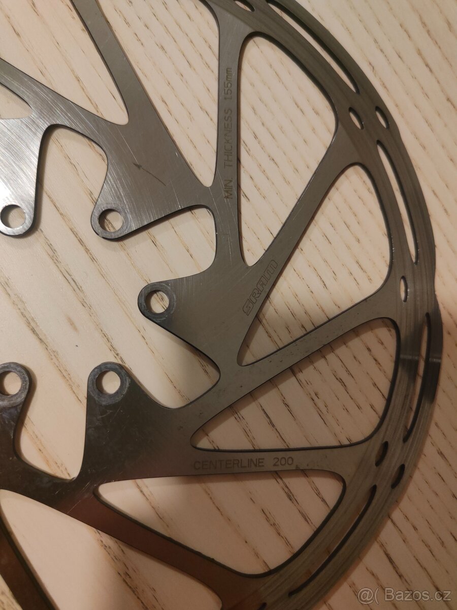 Brzdy SRAM Guide + kotouče + destičky + adaptéry - 2