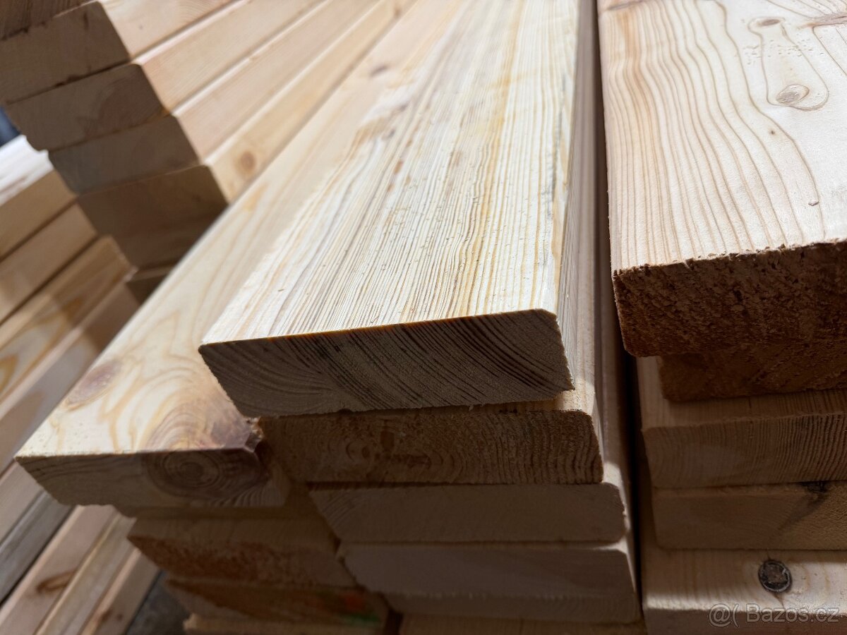 Fošny borovice hoblované s fázemi - 2