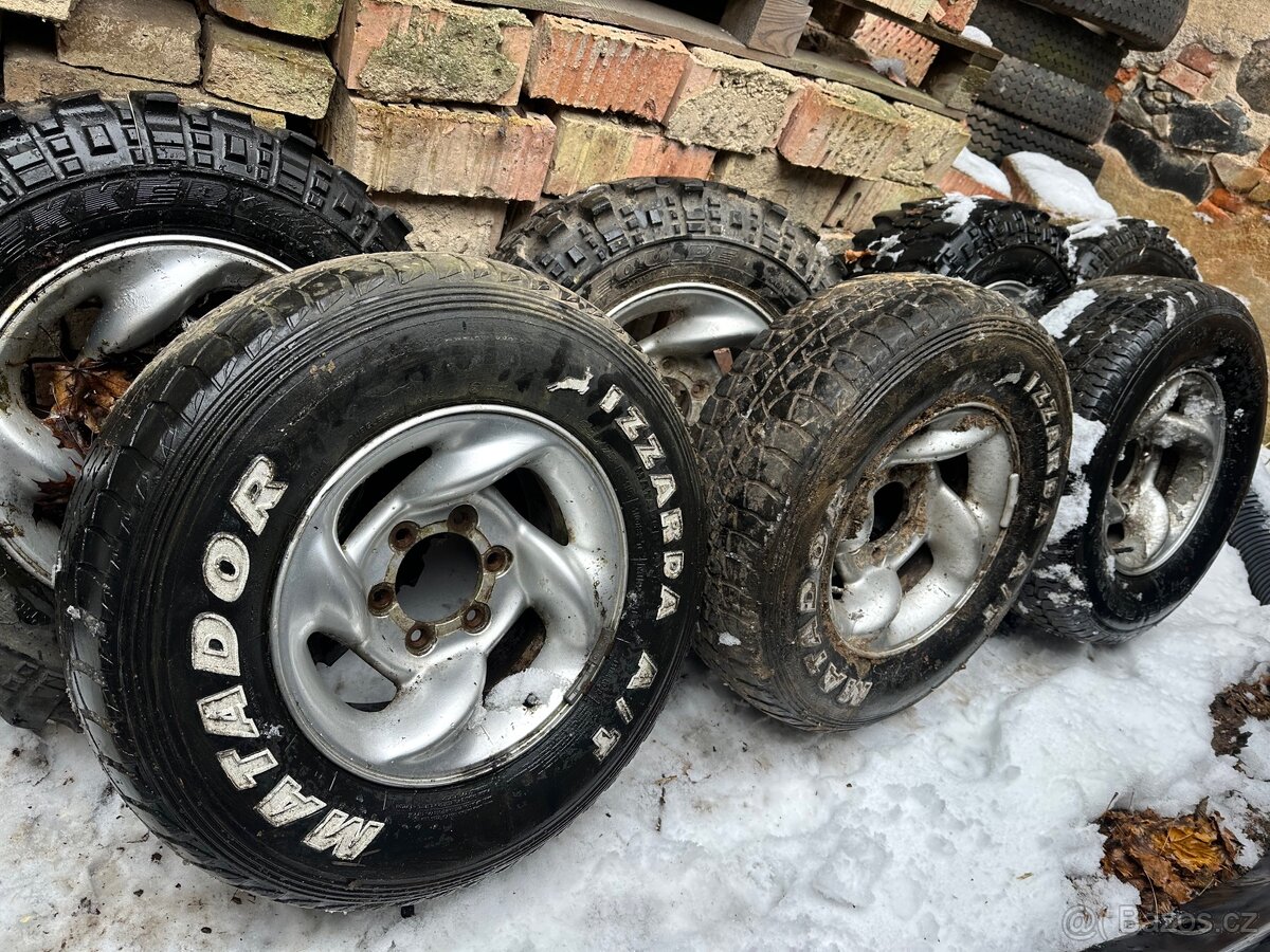 Alu disky 6x139.7 r15 - 2