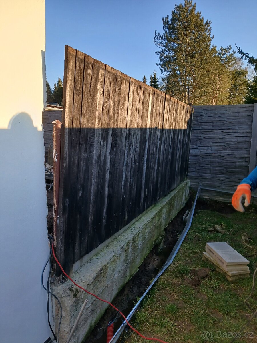 Dřevěný plot - 2