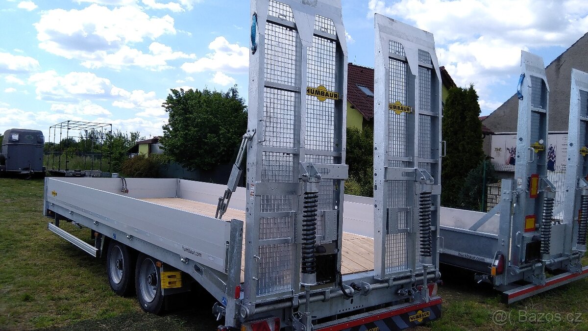 Prodám podvalníkový přívěs HUMBAUR HBT 116224 BS - 2