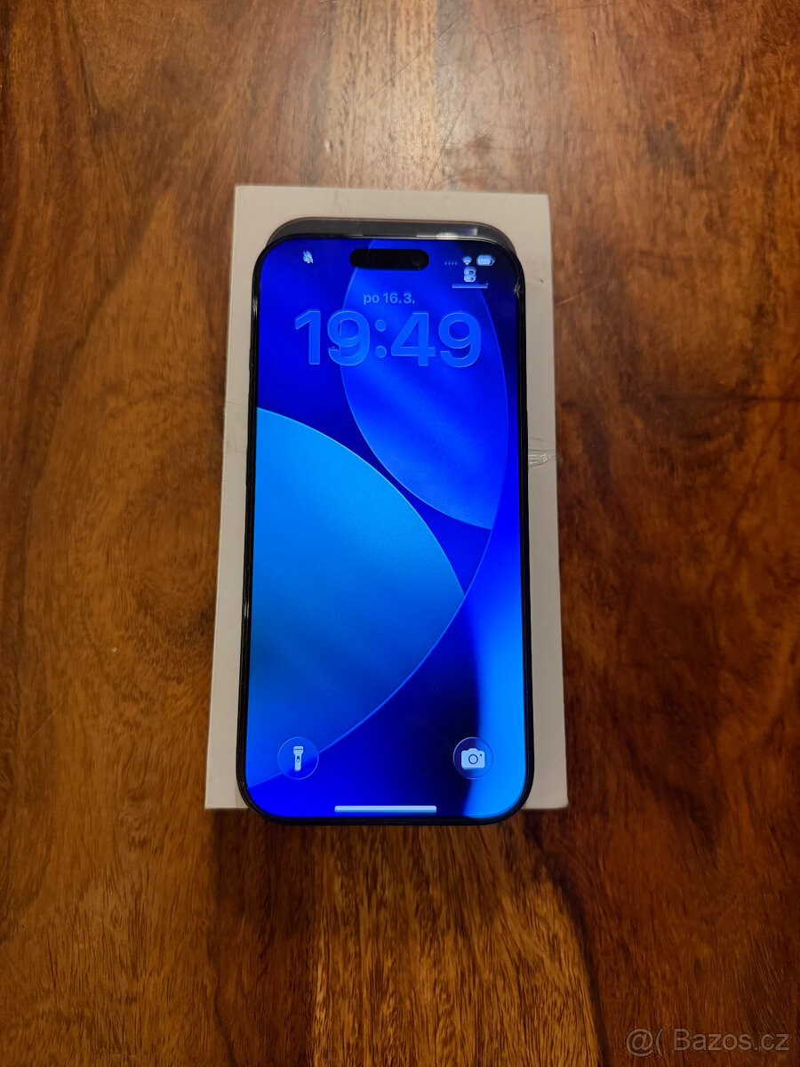 Prodám iPhone 16 pro 128GB černý - 2