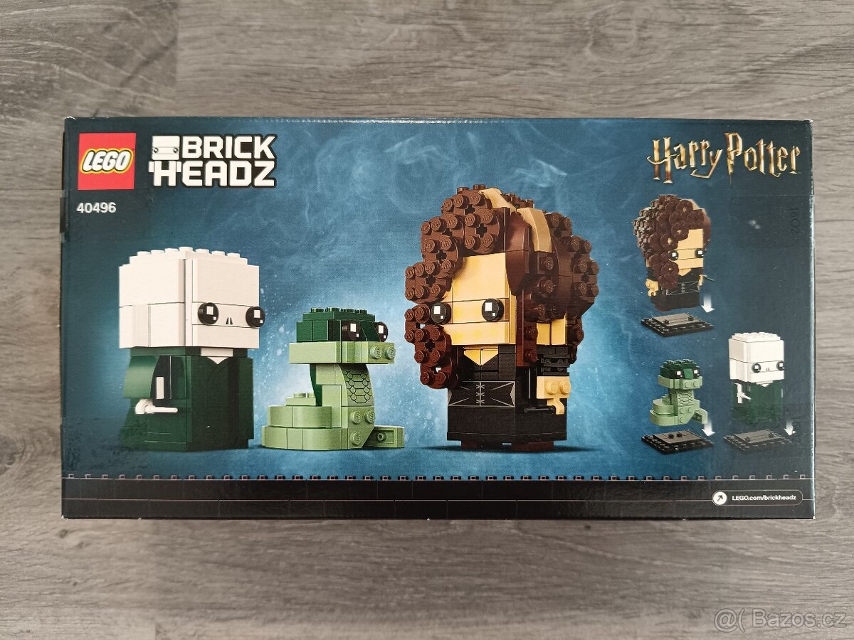 LEGO BrickHeadz 40496 Voldemort Nagini a Bellatrix - 2