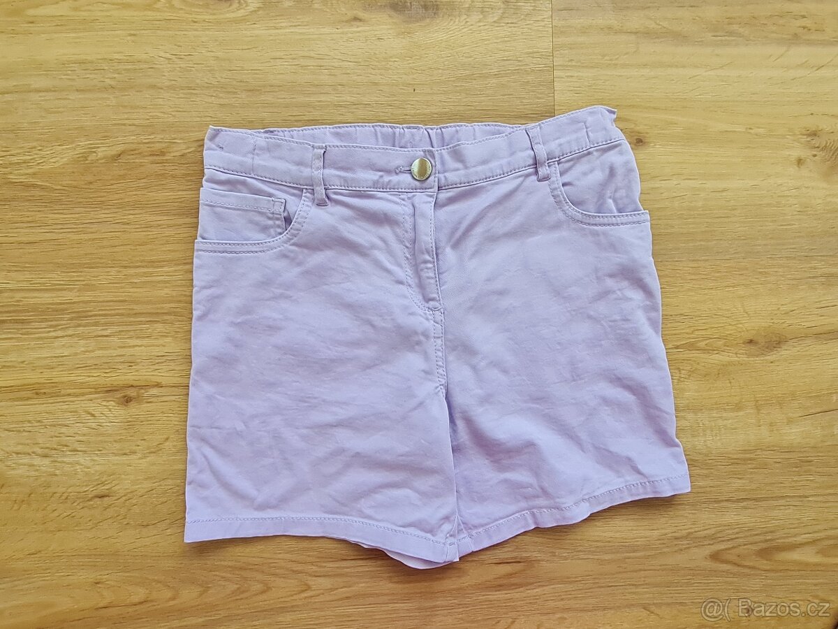 Fialové kraťasy vel. 152 - 2