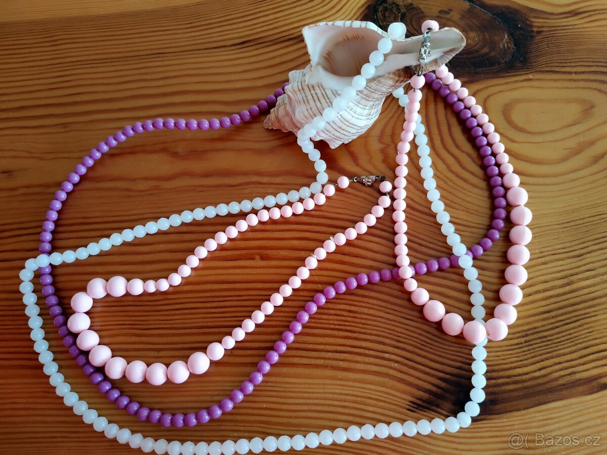 Bižuterie - korále - 2