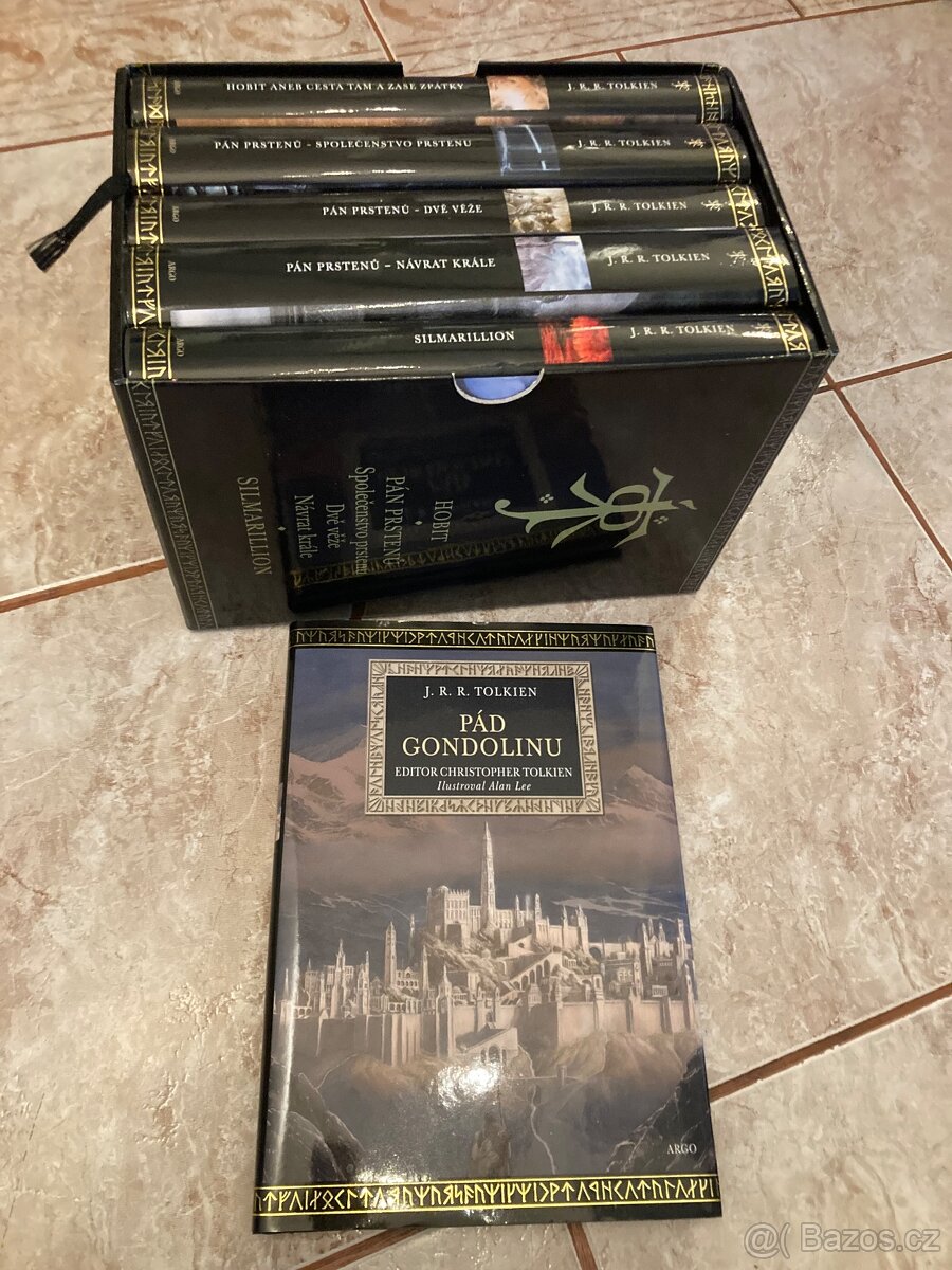 Tolkien- Pán prstenů box + Pád Gondolinu - 2