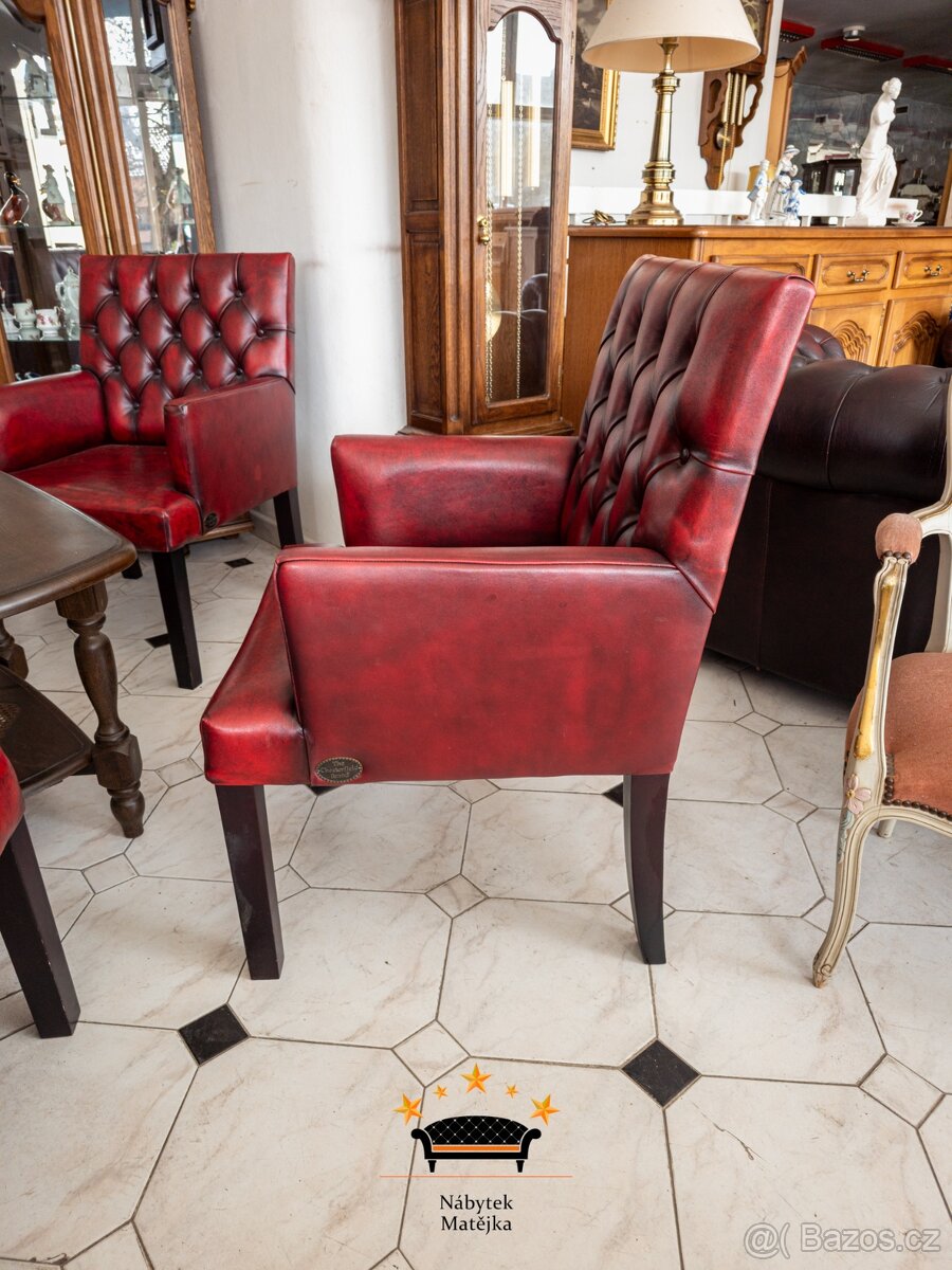 Chesterfield křesílka - 2