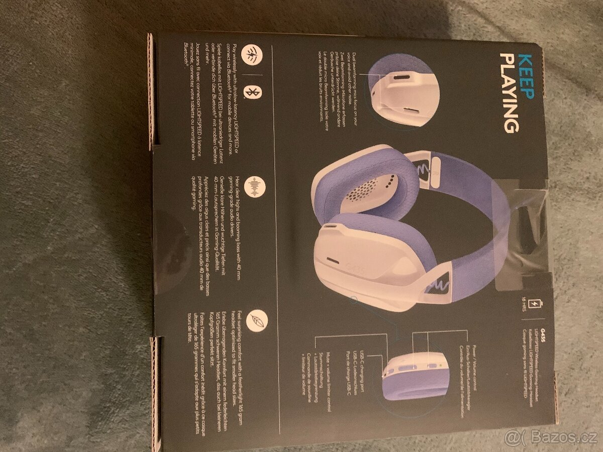Prodám sluchátka Logitech G435 - 2