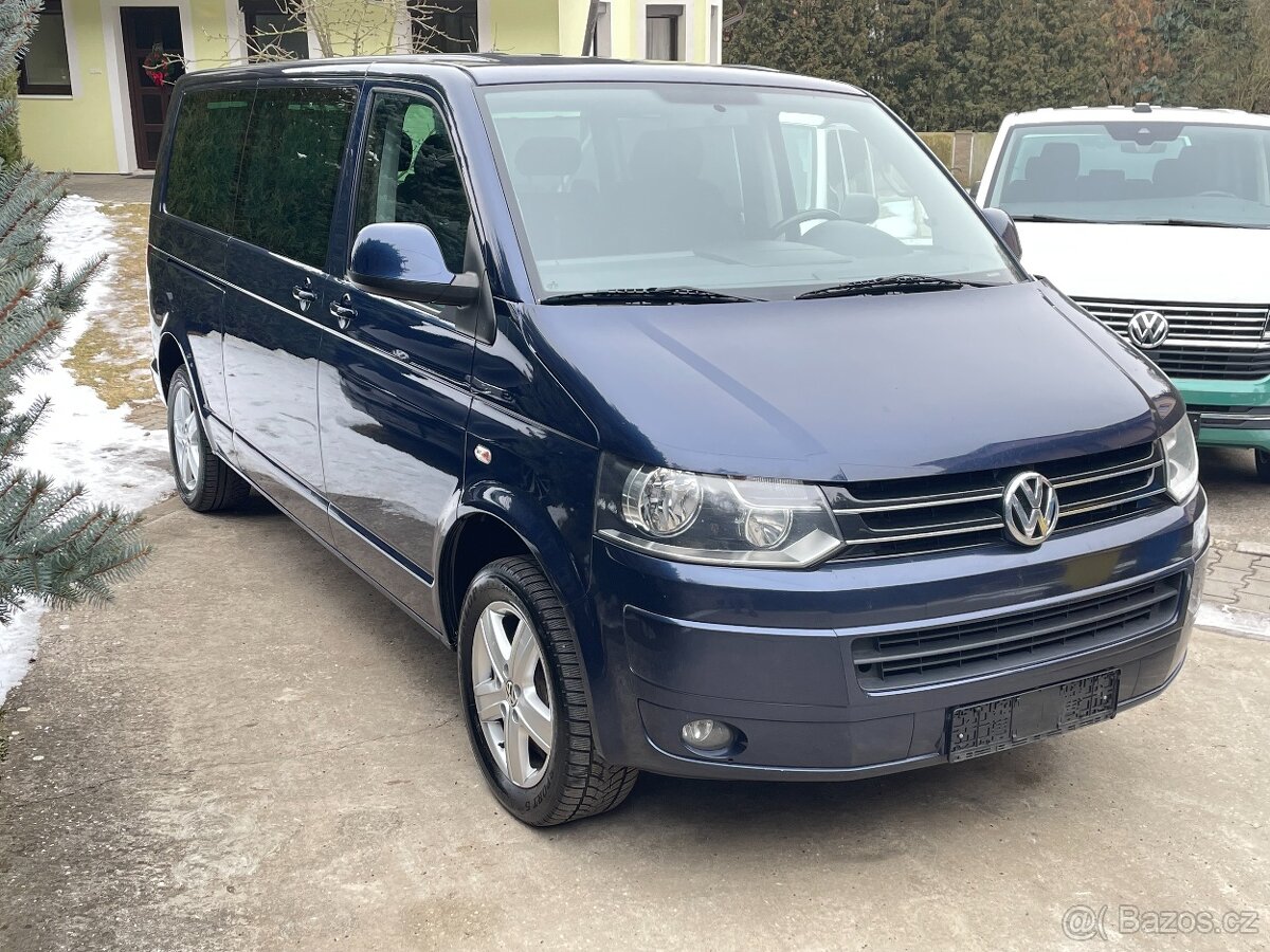 VW Multivan LONG T5 4x4 103kw 04/2013 4MOTION ŠPÉRA UZÁVĚRKA - 2