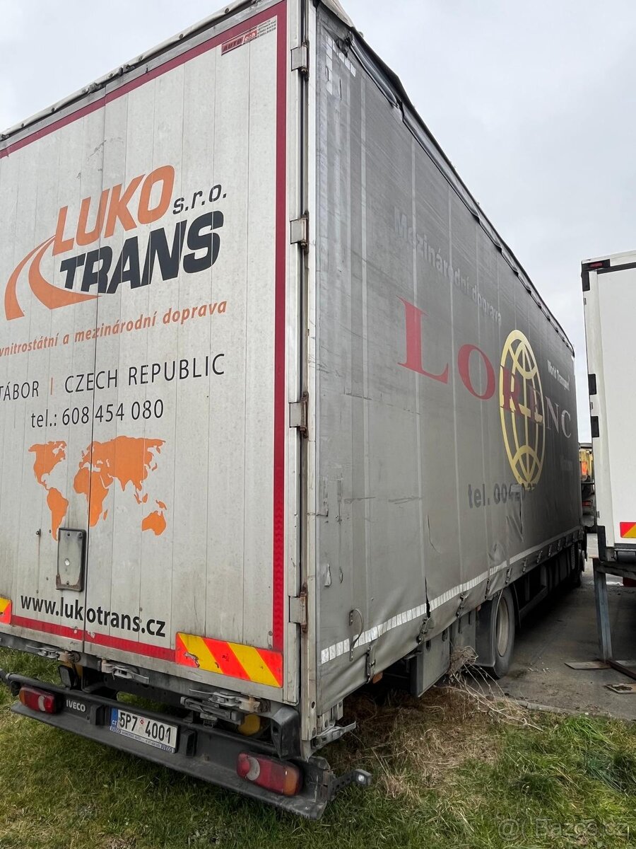 Valníková nástavba na Iveco - 2