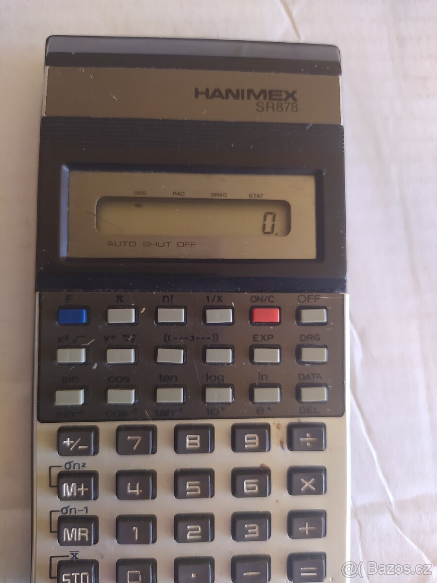 Retro kalkulačka Hanimex SR878 - 2