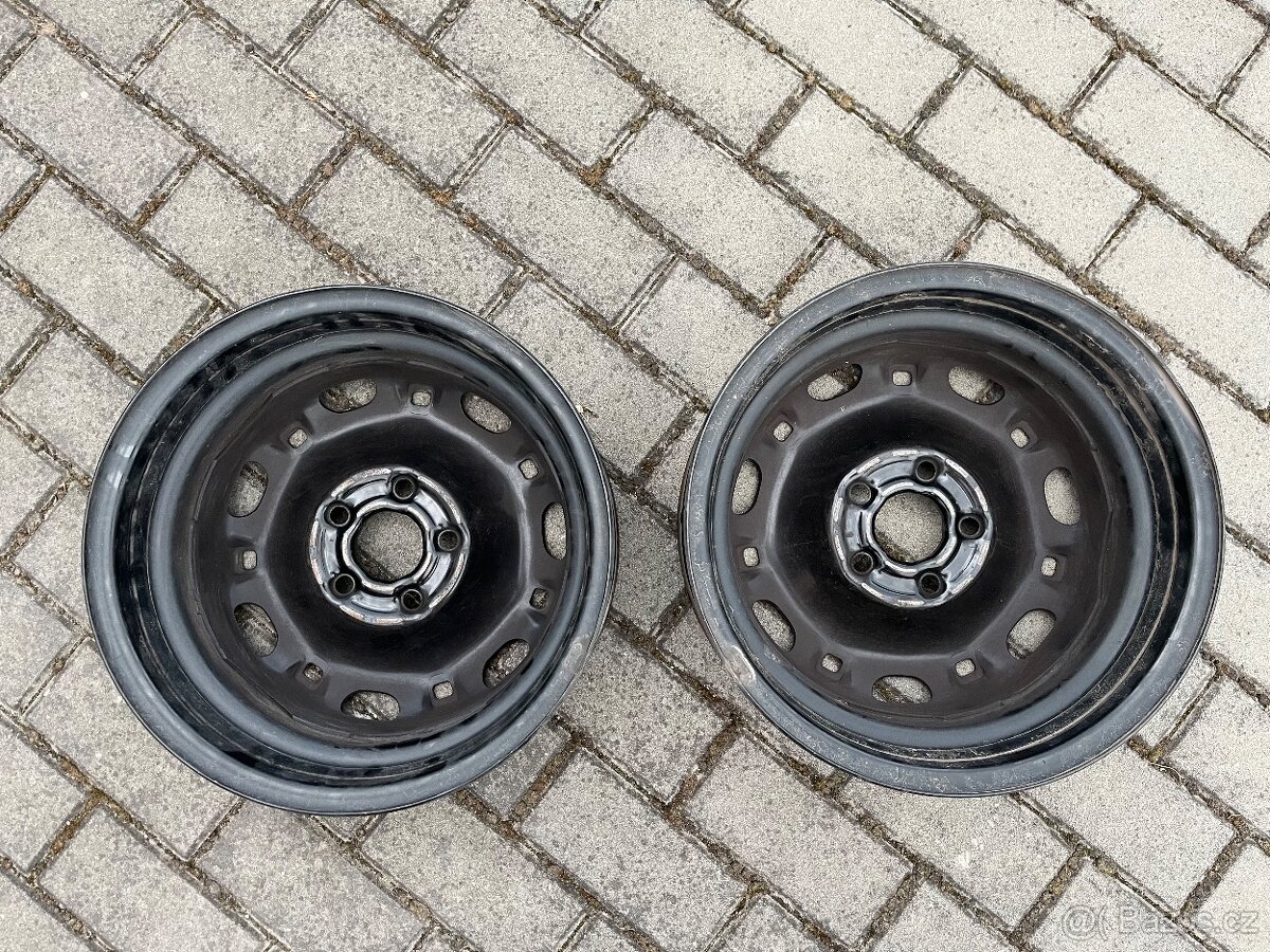 VW AG disky 5Jx14 ET35 5x100 - 2