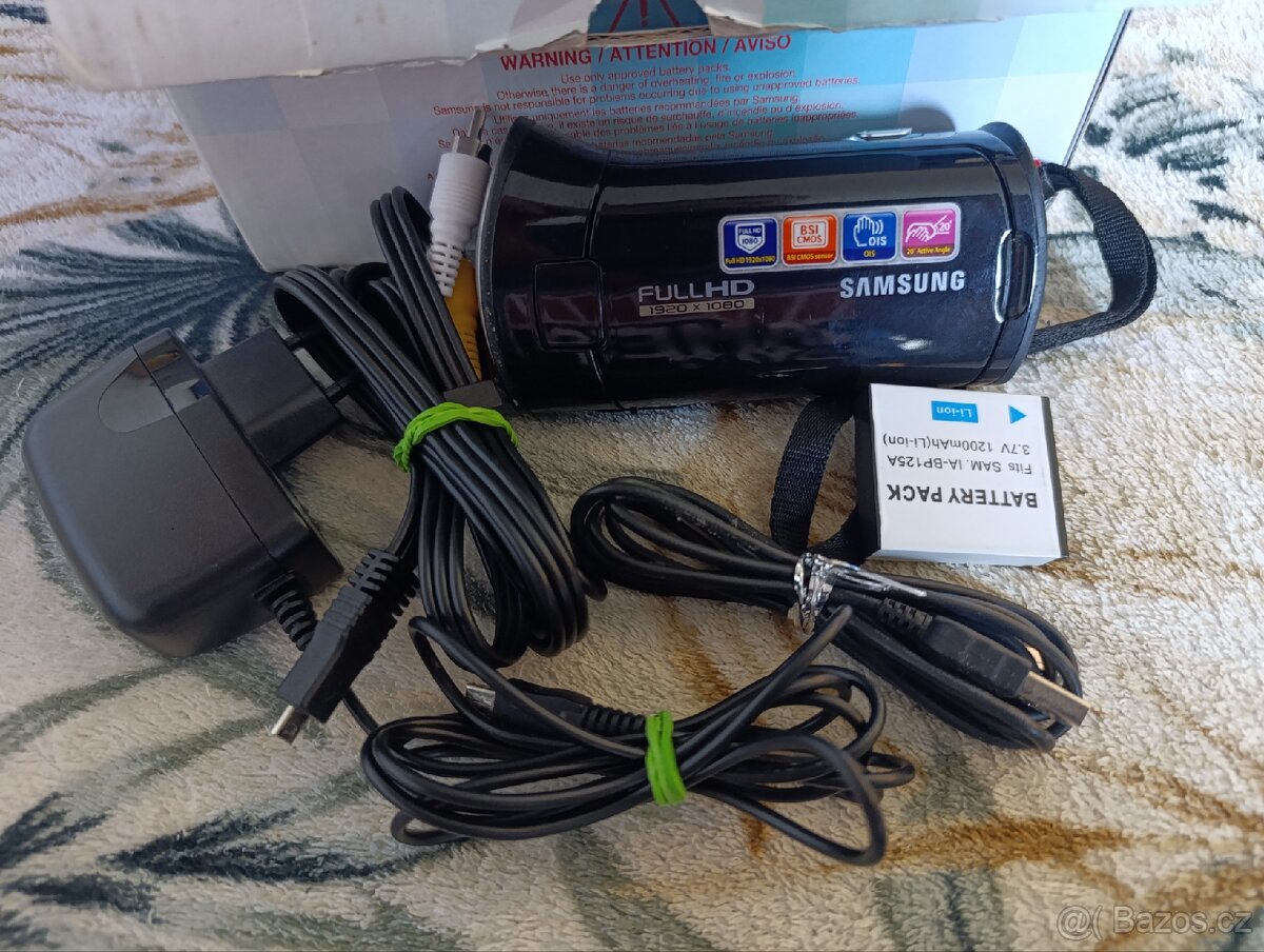 Videokamera Samsung HMX-T10BP Full HD - 2